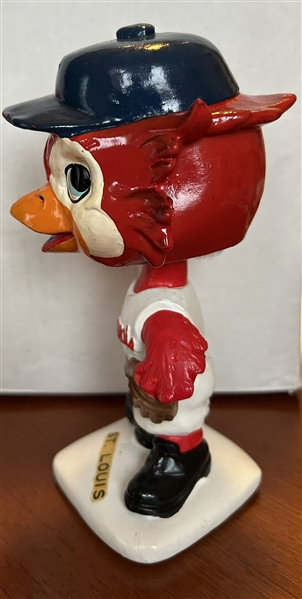 60's ST. LOUIS CARDINALS WHITE BASE BOBBING HEAD