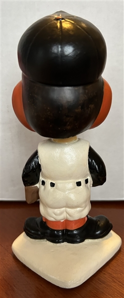 60's BALTIMORE ORIOLES WHITE BASE BOBBING HEAD