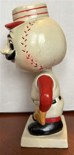 60's CINCINNATI REDS WHITE BASE BOBBING HEAD