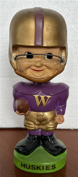 60's WASHINGTON HUSKIES FOOTBALL BOBBING HEAD