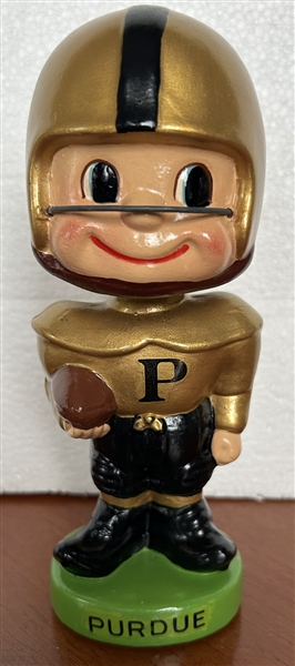 60's PURDUE BOILERMAKERS FOOTBALL BOBBING HEAD