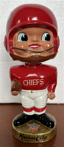 60's KANSAS CITY CHIEFS EARPAD  BOBBING HEAD