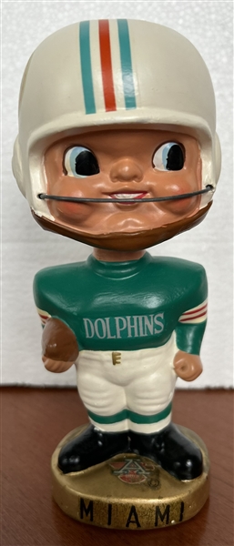 60's MIAMI DOLPHINS EARPAD  BOBBING HEAD