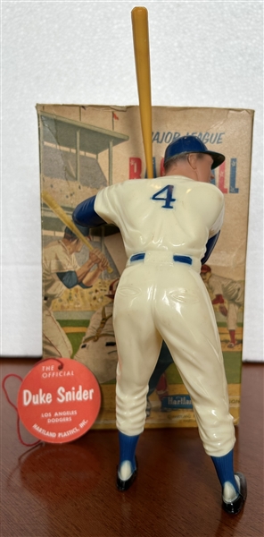 50's/60's DUKE SNIDER HARTLAND STATUE w/BOX & TAG