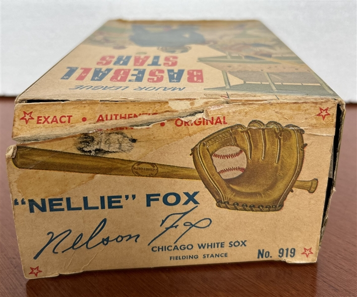 50's/60's NELLIE FOX HARTLAND STATUE w/BOX & TAG