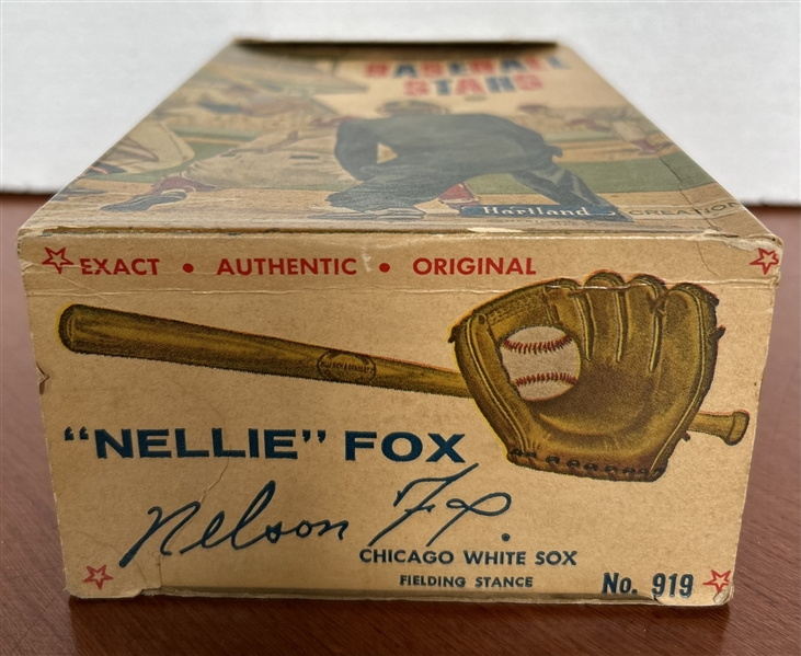 50's/60's NELLIE FOX HARTLAND STATUE w/BOX & TAG