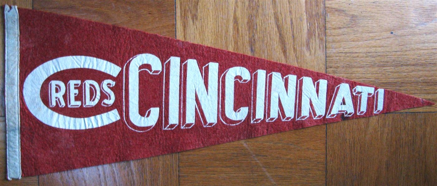 40's CINCINNATI REDS PENNANT