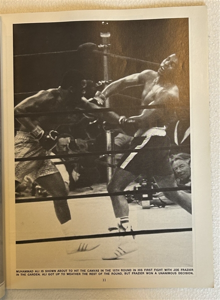 1977 MUHAMMAD ALI vs ERNIE SHAVERS PROGRAM @ MADISON SQUARE GARDEN