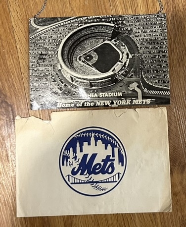 1976 NEW YORK METS MEDALLION DAY STADIUM GIVEAWAY