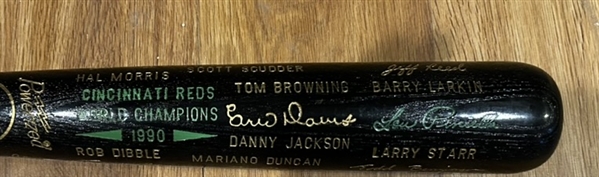 1990 CINCINNATI REDS WORLD CHAMPIONS BLACK BAT