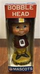 VINTAGE 70s WASHINGTON REDSKINS BOBBING HEAD w/BOX