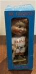 VINTAGE 70s BOSTON RED SOX BOBBING HEAD w/BOX