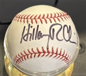 HILLARY CLINTON SIGNED BASEBALL w/JSA LOA