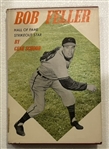 1962 BOB FELLER SIGNED BOOK w/CAS COA