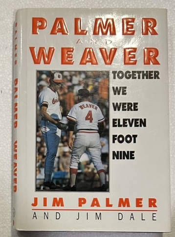 1996 JIM PALMER SIGNED BOOK w/CAS COA