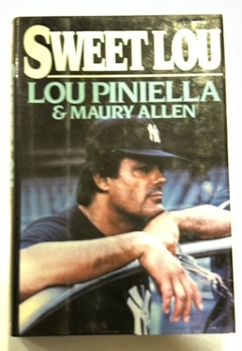 1986 LOU PINIELLA SIGNED BOOK w/CAS COA