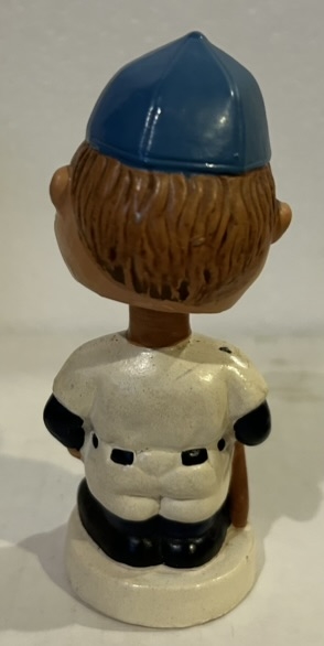 60's KANSAS CITY ATHLETICS mini BOBBING HEAD w/BOX- MOON FACE