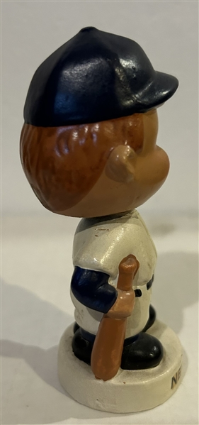 60's NEW YORK YANKEES mini BOBBING HEAD - MOON FACE 