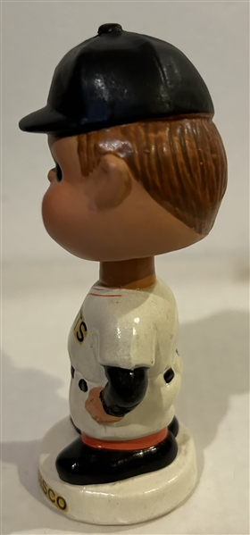 60's SAN FRANCISCO GIANTS mini BOBBING HEAD- RARER MOON FACE