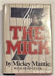 MICKEY MANTLE "THE MICK" AUTOGRAPHED BOOK w/CAS LOA