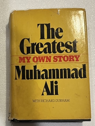 MUHAMMAD ALI THE GREATEST AUTOGRAPHED BOOK w/JSA LOA