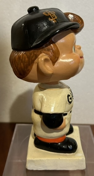 60's SAN FRANCISCO GIANTS WHITE BASE BOBBING HEAD