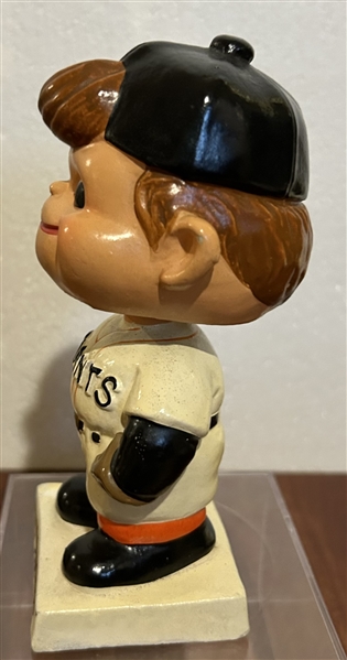 60's SAN FRANCISCO GIANTS WHITE BASE BOBBING HEAD