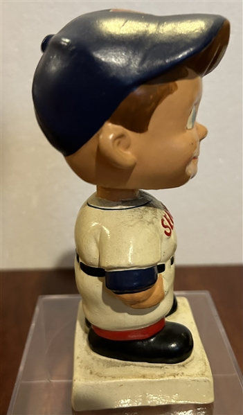 60's WASHINGTON SENATORS WHITE BASE BOBBING HEAD