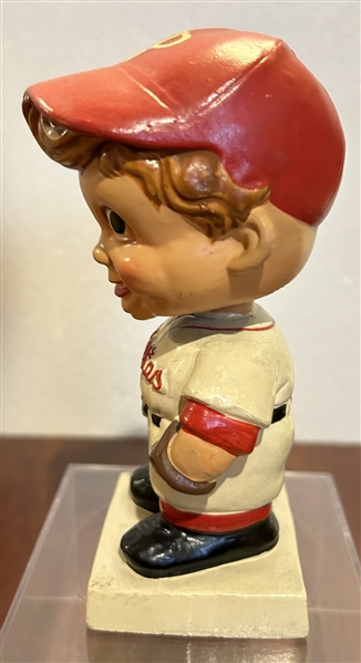 60's PHILADELPHIA PHILLIES WHITE BASE BOBBING HEAD