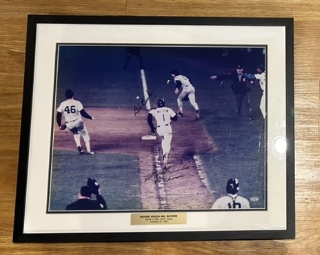 MOOKIE WILSON/BILL BUCKNER SIGNED 16 X 20 PHOTO - w/STEINER COA