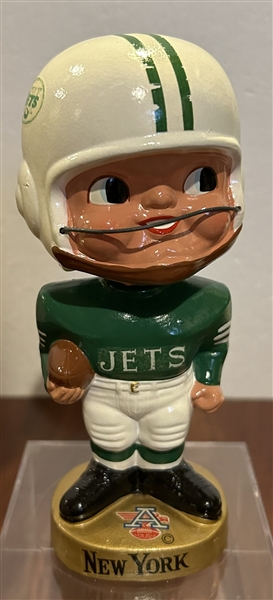 60's NEW YORK JETS AFL EARPAD BOBBING HEAD