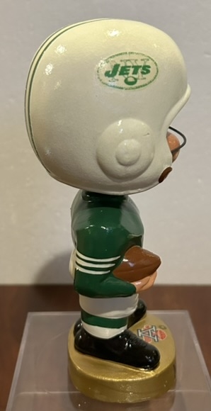 60's NEW YORK JETS AFL EARPAD BOBBING HEAD