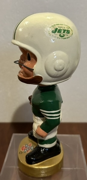 60's NEW YORK JETS AFL EARPAD BOBBING HEAD