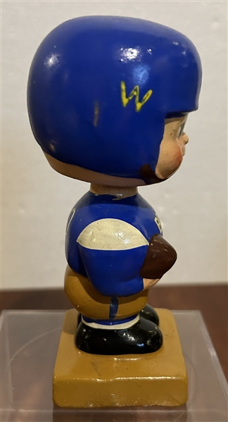 60's CFL WINNIPEG BLUE BOMBERS mini BOBBING HEAD