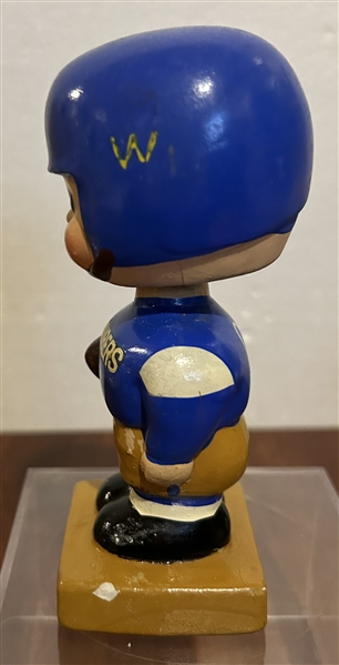 60's CFL WINNIPEG BLUE BOMBERS mini BOBBING HEAD