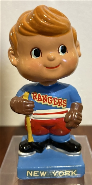 60's NEW YORK RANGERS ORIGINAL SIX BOBBING HEAD