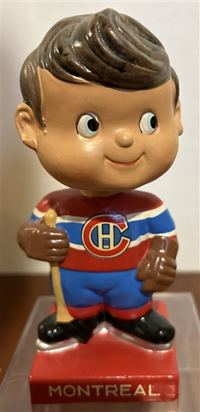 60's MONTREAL CANADIANS ORIGINAL SIX BOBBING HEAD