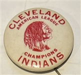 VINTAGE 1948 CLEVELAND INDIANS "WORLD SERIES" PIN