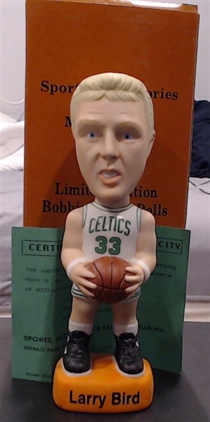 LARRY BIRD SAM BOBBING HEAD w/BOX