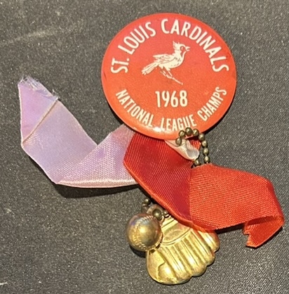 1968 ST. LOUIS CARDINALS WORLD SERIES PIN