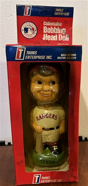 TEXAS RANGERS BOBBING HEAD w/BOX