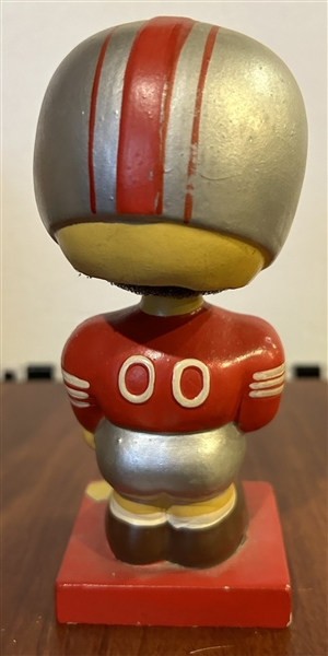 60's SAN FRANCISCO 49ers SQUARE BASE BOBBING HEAD