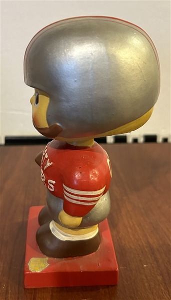 60's SAN FRANCISCO 49ers SQUARE BASE BOBBING HEAD