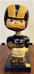 60s LOS ANGELES RAMS "SQUARE BASE" BOBBING HEAD