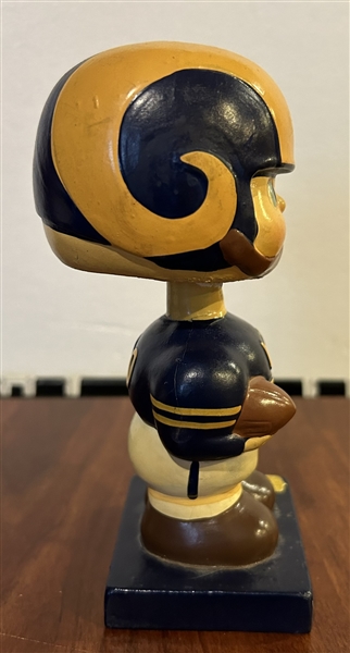 60's LOS ANGELES RAMS SQUARE BASE BOBBING HEAD