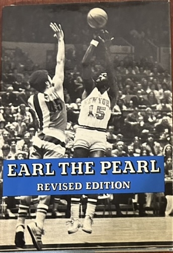 EARL MONROE EARL THE PEARL SIGNED BOOK w/COA