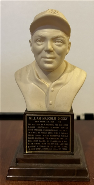 1963 BILL DICKEY HALL OF FAME BUST / STATUE