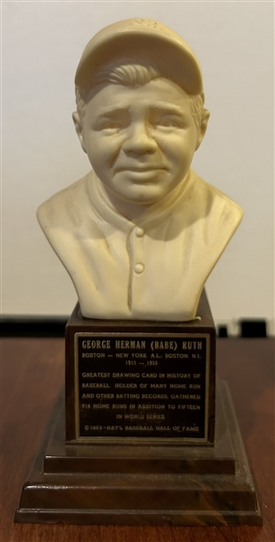 1963 BABE RUTH HALL OF FAME BUST / STATUE