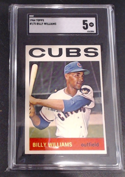 1964 TOPPS BILLY WILLIAMS SGC 5