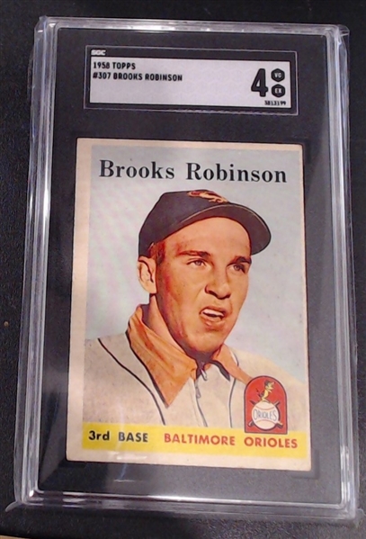 1958 TOPPS BROOKS ROBINSON SGC 4